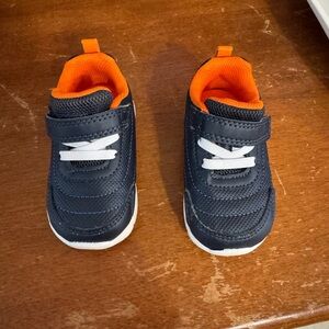 Size 4 Carter's Just One You Baby Boys' Blue Sneakers
